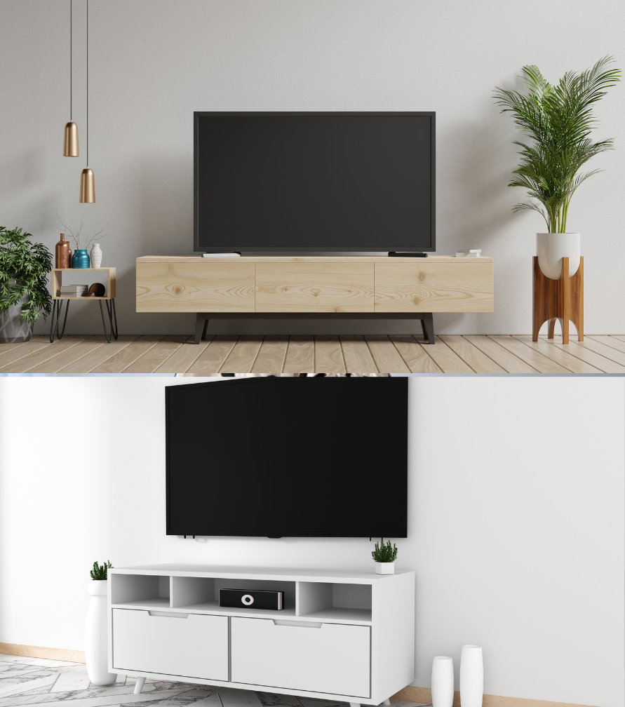television-mount-for-Cozy Home With Kids