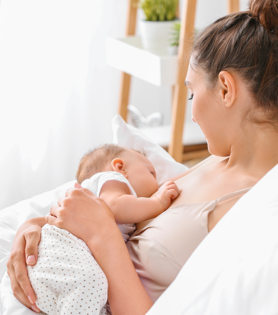newborn-baby-morning-routine-diaper-change-mother-sunlight