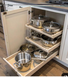 plate storage-for-kitchen-organization