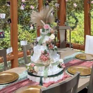 Diaper-Cake-Centerpieces