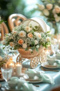 Woven-Flower-Basket-Centerpieces