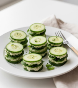 Cucumber-Hummus-Bites-for-small-party