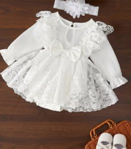 adorable-uniqe-baby-shower-baptism-dress-for-baby-girl