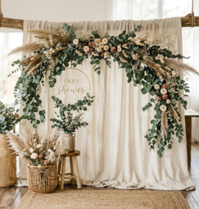 greenery-baby-shower-backdrop.