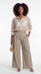 TROUSER-WTH-RUFFLE-TOP-FOR-BABY-SHOWER-OUTFIT
